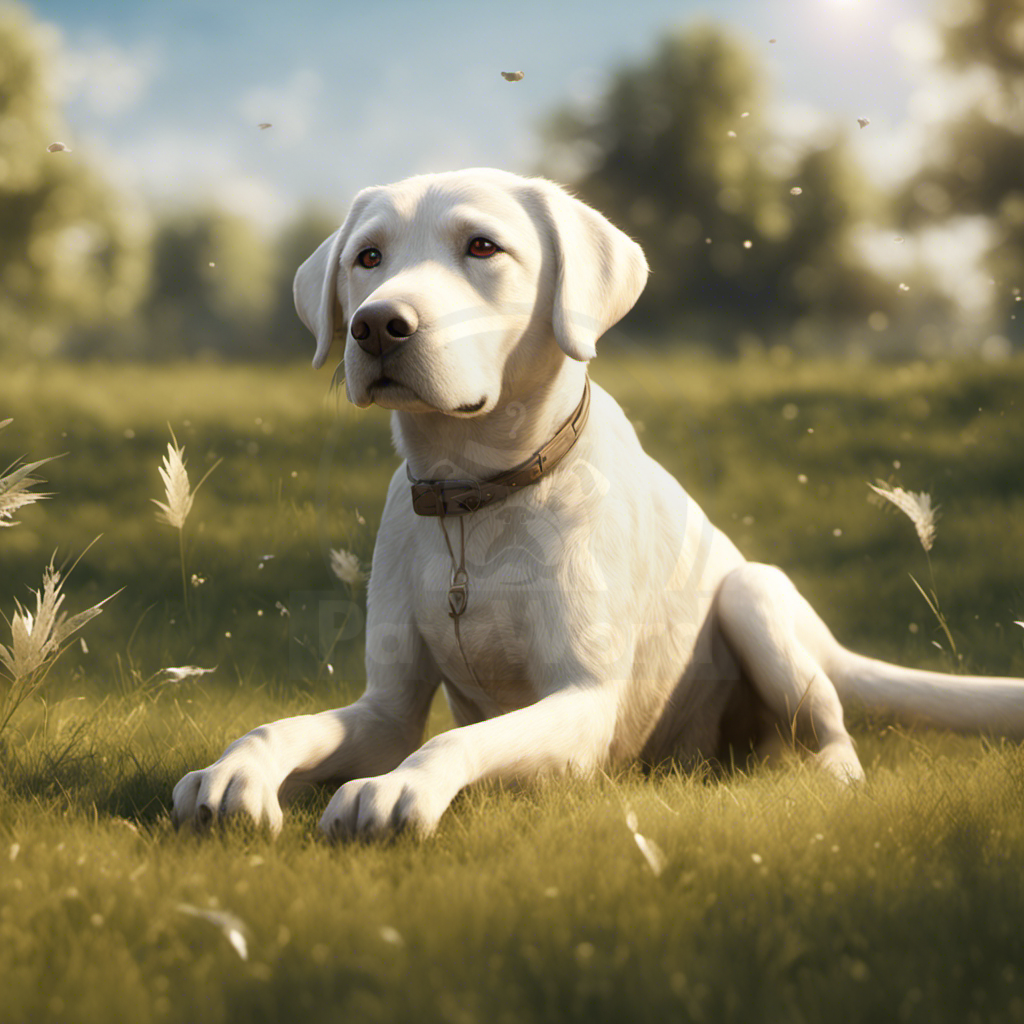 My name is Max. I am a male Labrador. My visual description is When he was all clean he was actually white, but as he got dirty fur would turn yellow.