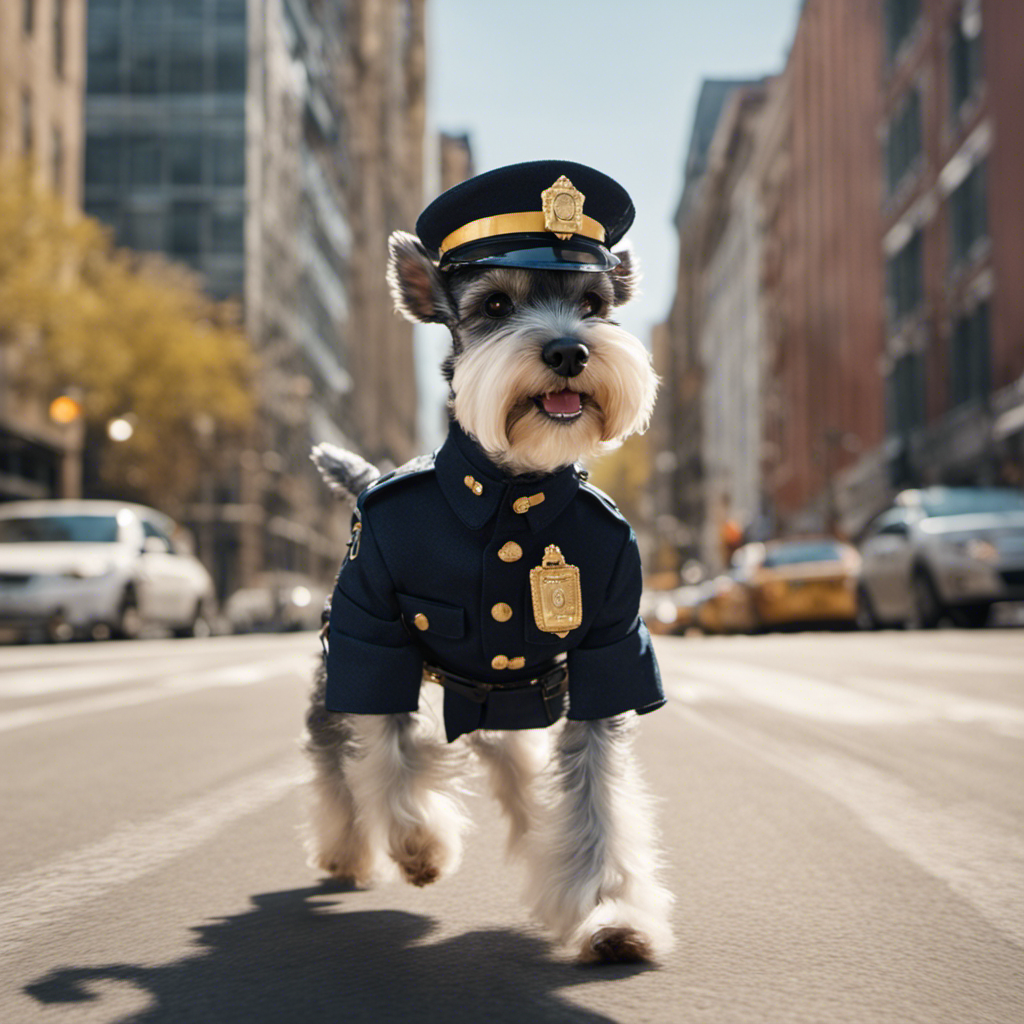 My name is Otis. I am a male Mini Schnauzer. My visual description is Salt and Pepper Mini Schnazuer.