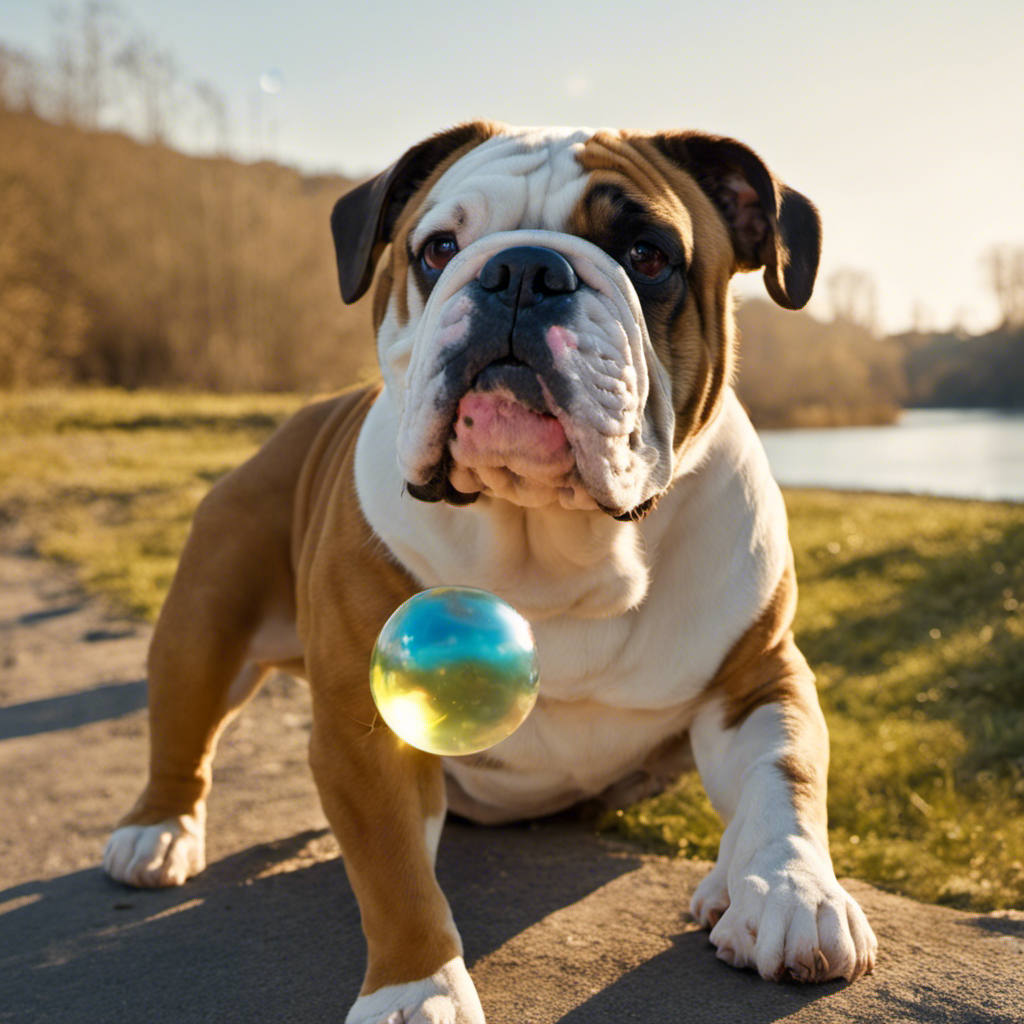 My name is Nelson. I am a male English Bulldog. My visual description is Amazing looking English Bulldog. Friendly and a buddy to all . One Blue eye and one Brown eye....