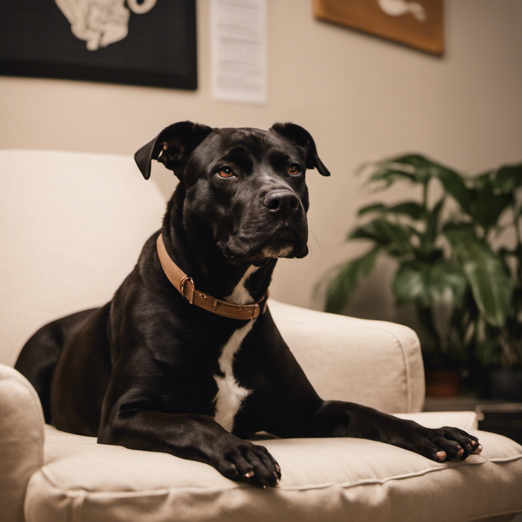 My name is Leo. I am a male Pitbull mix. My visual description is Mainly black pit bull mix with white chest. Leo had his tail amputated late in life to help combat cancer. He weighted about 80 pounds.