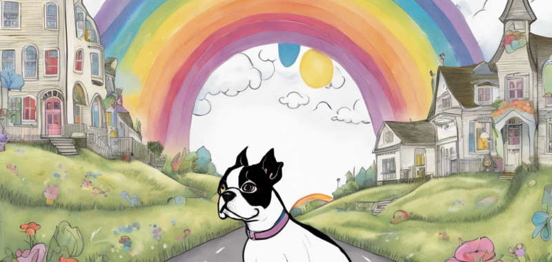 “Paws Across the Rainbow: Norman’s Tale of Spencerville” – Norman PawWord Story