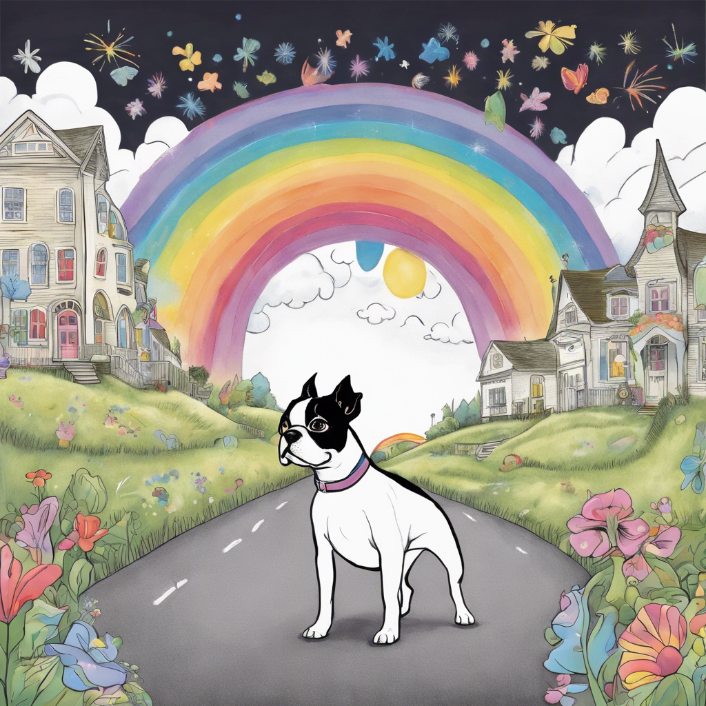 “Paws Across the Rainbow: Norman’s Tale of Spencerville” – Norman PawWord Story