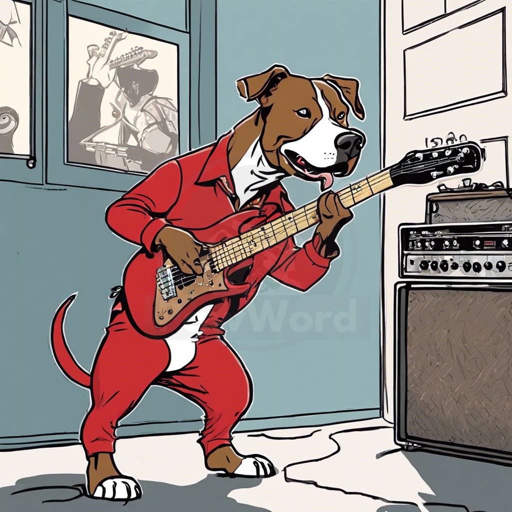 Hound Strikes a Chord: Chewy and the Pawsburgh Band Make Musical Magic at Basenji Bay!: A Chewy PawWord Story