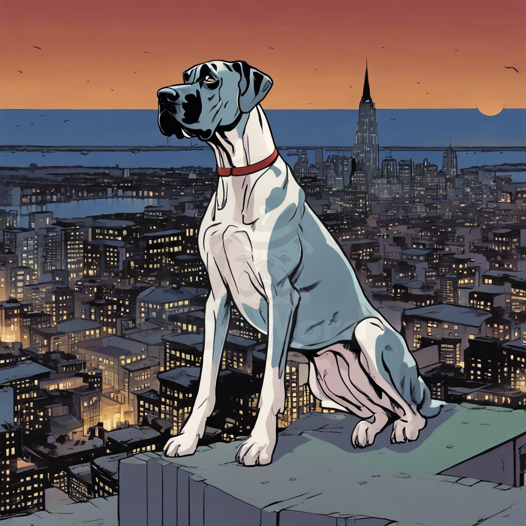 Pawprints of Pawsburgh: A Grand Dane’s Existential Expedition: A toby PawWord Story