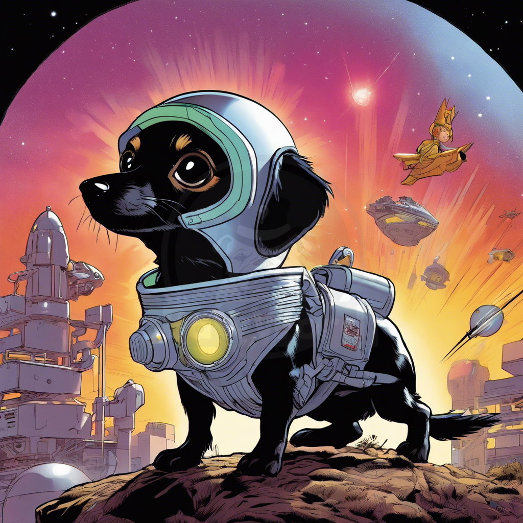 The Cosmic Canine: Captain Cowboy and the Canine Enterprise: A Cowboy PawWord Story