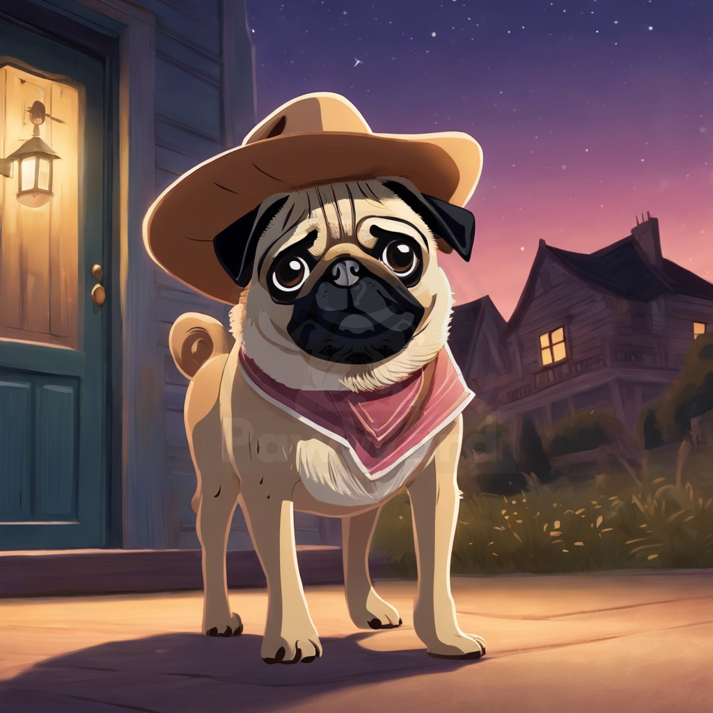 Pawsburg: Tales from the Wild West and a Pug’s Mischief: A Keisha PawWord Story