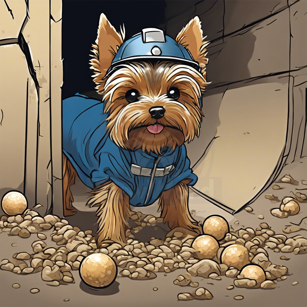 The Canine Chronicles: A Yorkie’s Quest for the Legendary Kibble Mine of Pawsburgh: A Sebastian PawWord Story