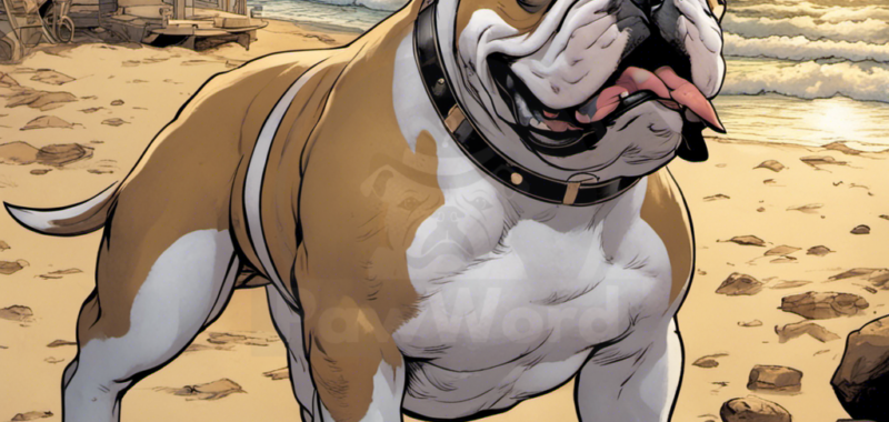 “Twilight Tales of Pawsburg: A Bulldog’s Journey from Steak to Stardom”
 : A Bruiser PawWord Story