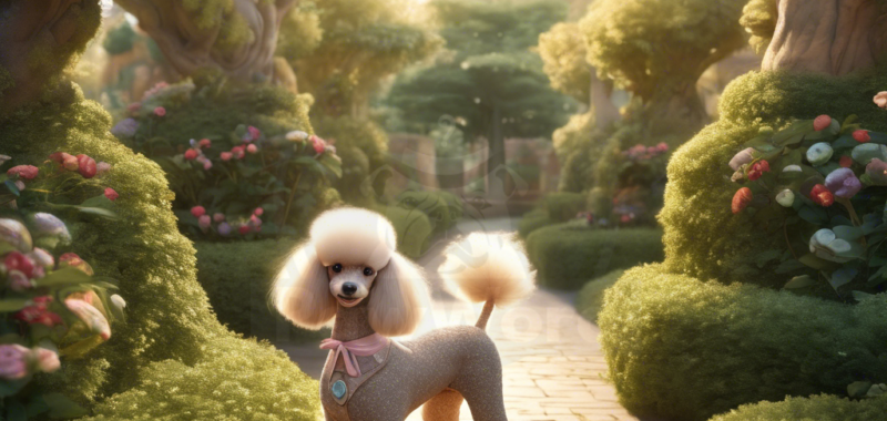 Poodle Promenade: Tails of Triumph in the Pet Games: A Mazey PawWord Story