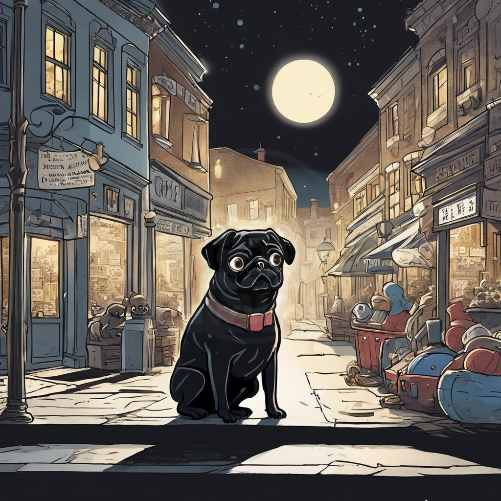 Pugs, Peanut Butter, and a Raccoon Heist: A Tail of Intrigue in Spencerville: A Vash Money PawWord Story