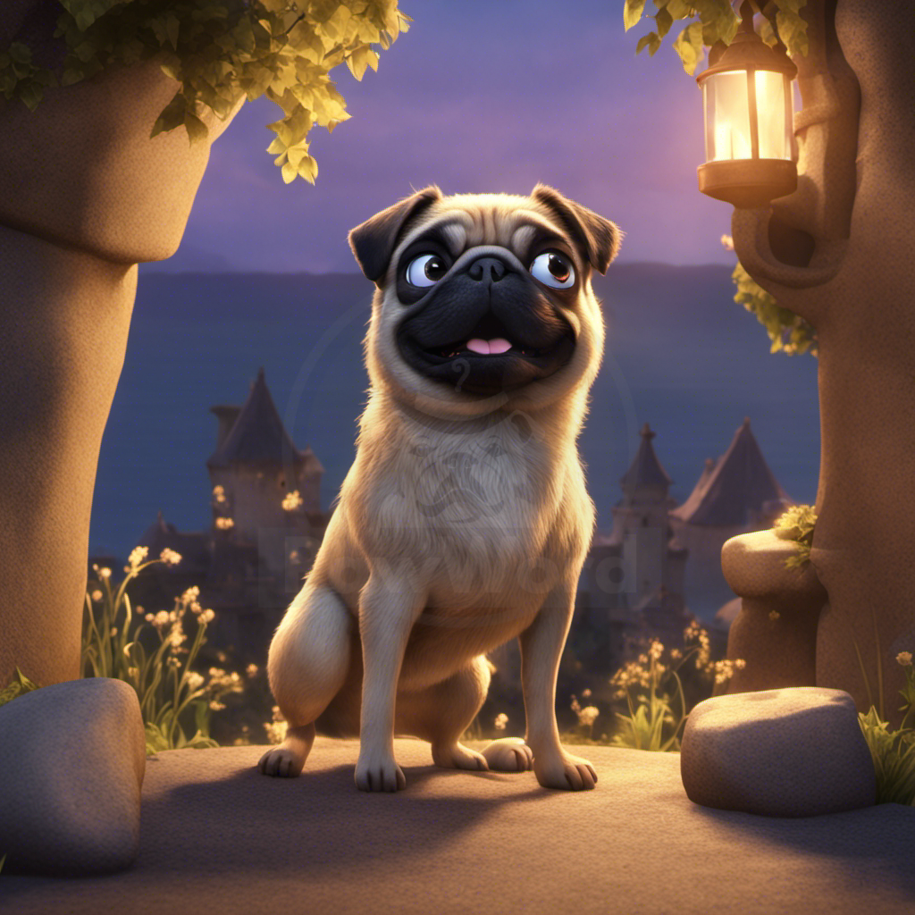 Paws Across Spencerville: A Pug’s Quest for Home: A Chloe PawWord Story