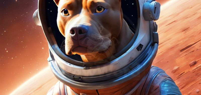 Stellar Tails: The Cosmic Adventures of Holly the Pit Bull: A Holly PawWord Story