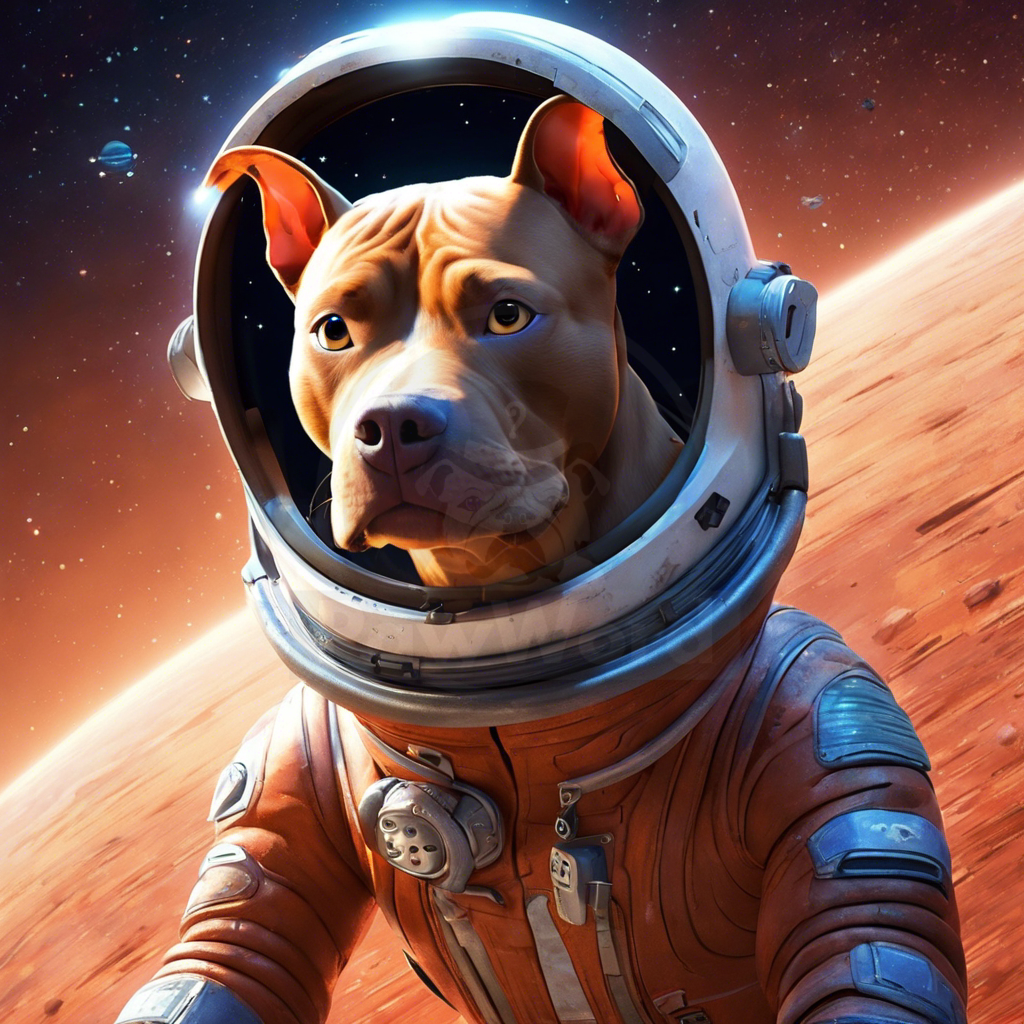 Stellar Tails: The Cosmic Adventures of Holly the Pit Bull: A Holly PawWord Story