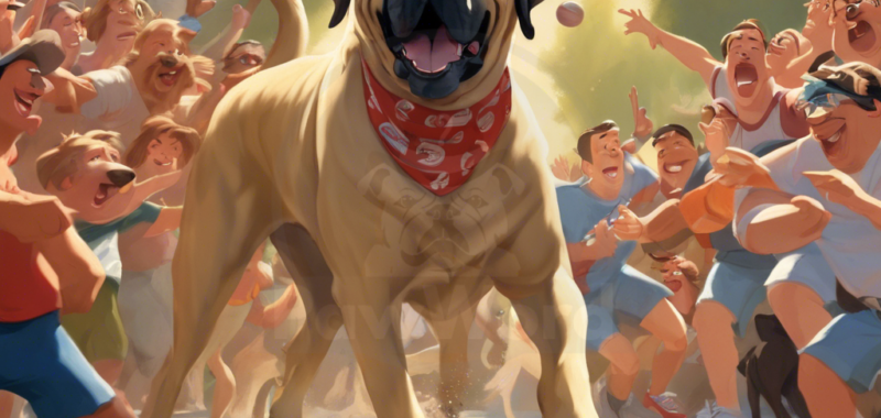 Barking at Glory: The Fetch Frenzy Chronicles of a Mastiff in Pawsburgh: A atlas PawWord Story