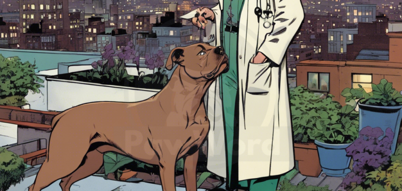 Dr. Nikko Barkatine: Pitbull Surgeon Extraordinaire Saves the Day in Pawsburg!: A nikko b PawWord Story