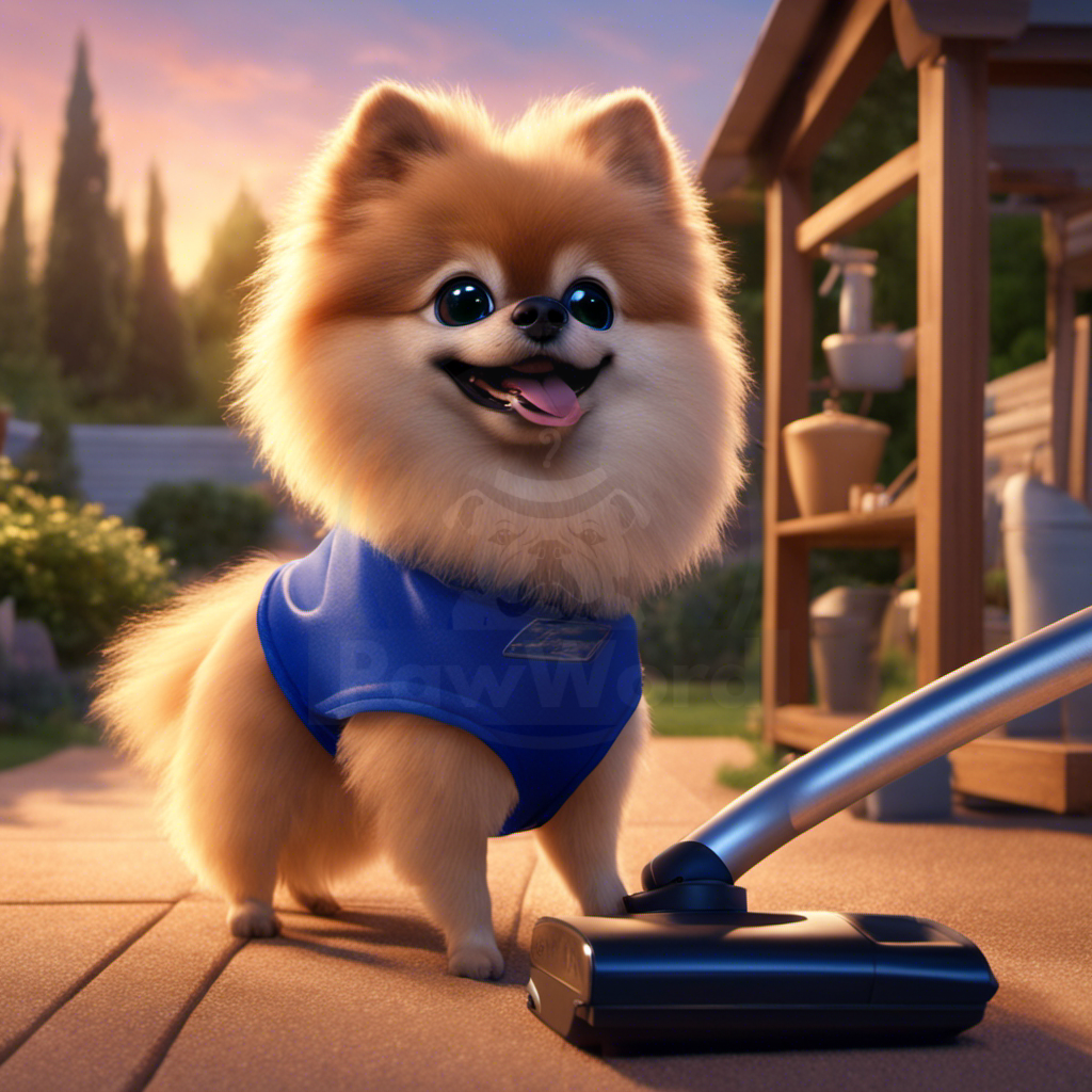 The Pomeranian Princess and the Vacuum Vengeance: A Treasure PawWord Story