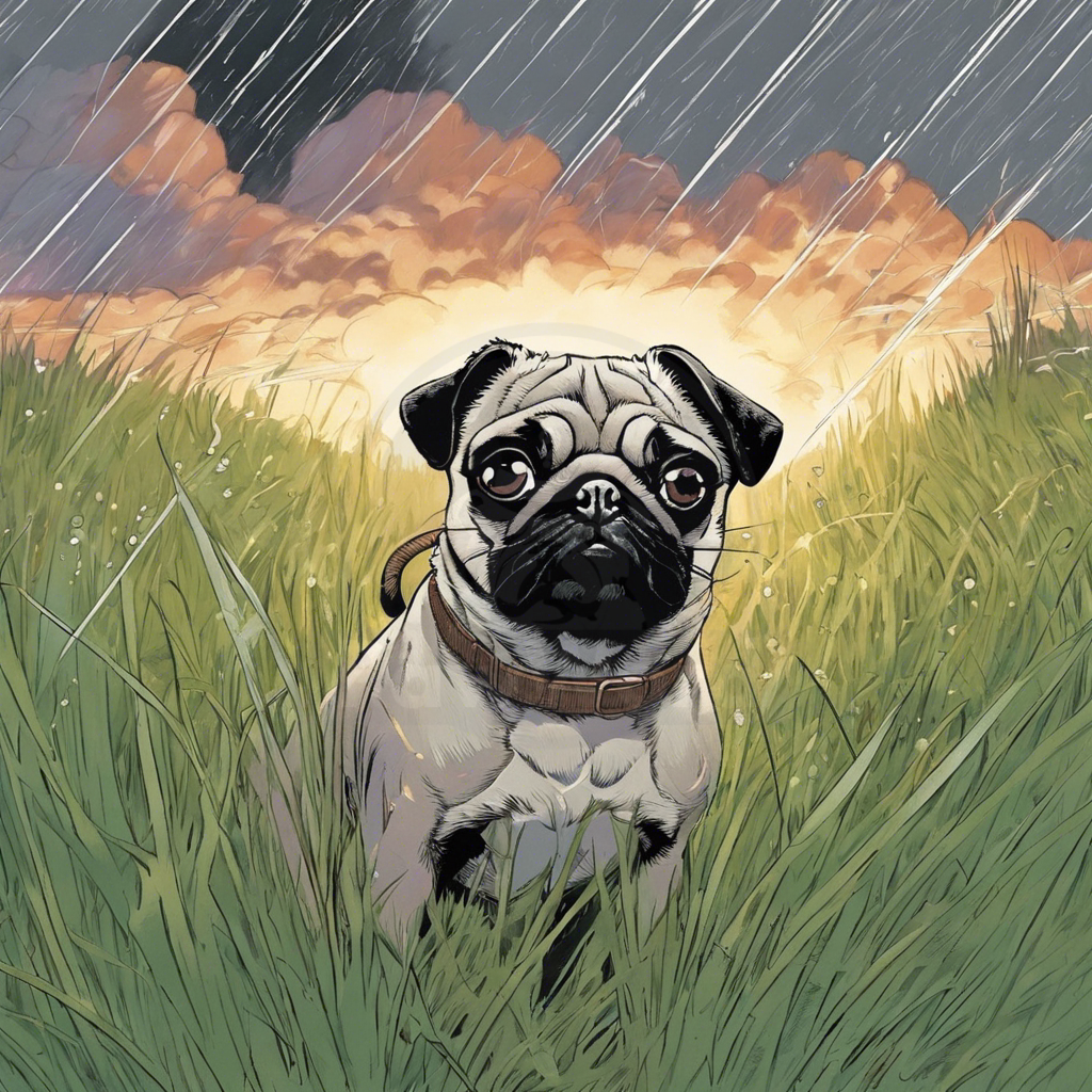 The Thunderless Quest: A Pug’s Dramatic Odyssey in Pawsburgh: A Trixie PawWord Story