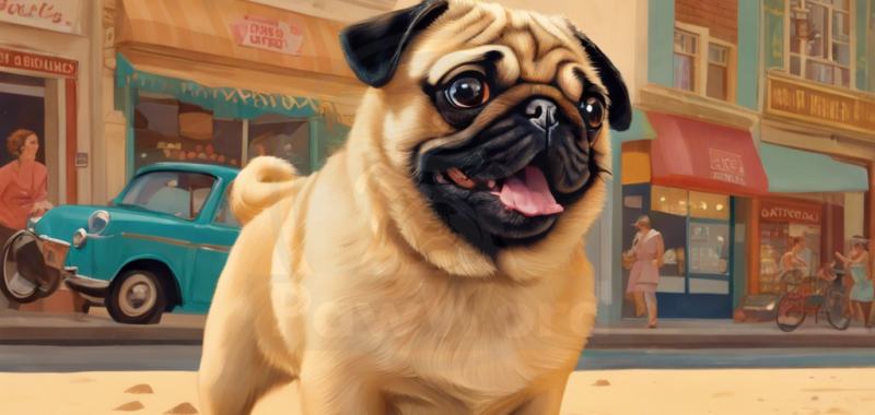 The Pug, the Race, and the Squeaky Crab: Triumph in Pawsburg: A Trixie PawWord Story