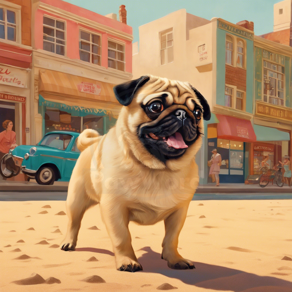 The Pug, the Race, and the Squeaky Crab: Triumph in Pawsburg: A Trixie PawWord Story