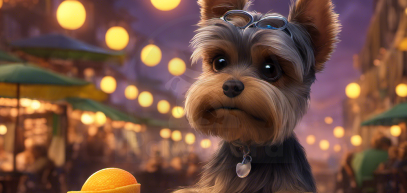 “The Lemon-Loving Yorkie who Saved Pawsburg”
 : A Rookie PawWord Story