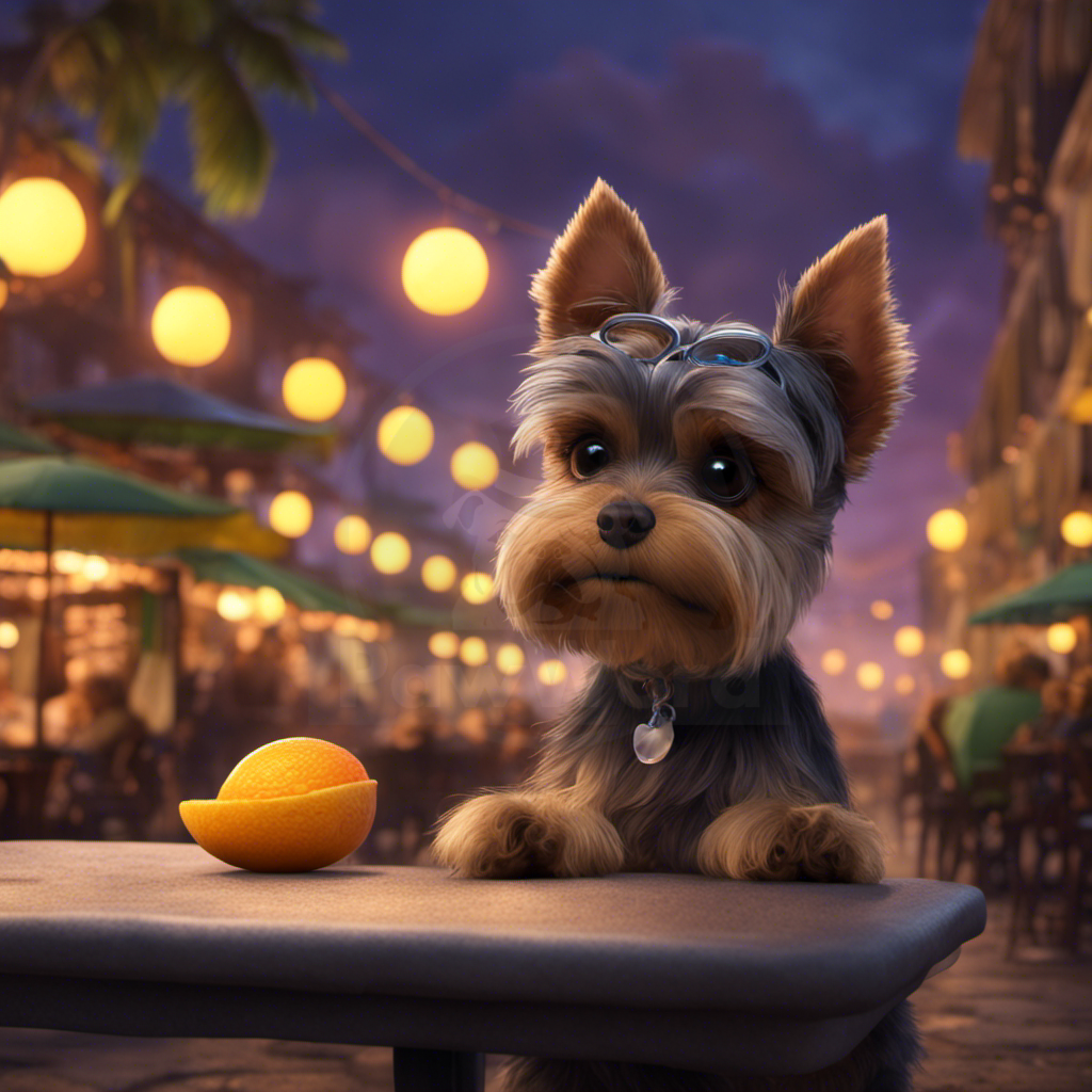 “The Lemon-Loving Yorkie who Saved Pawsburg”
 : A Rookie PawWord Story