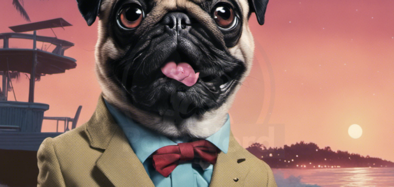 Pawsburg: A Pug’s Tale of Adventure, Romance, and Avoiding Bananas: A Blue PawWord Story