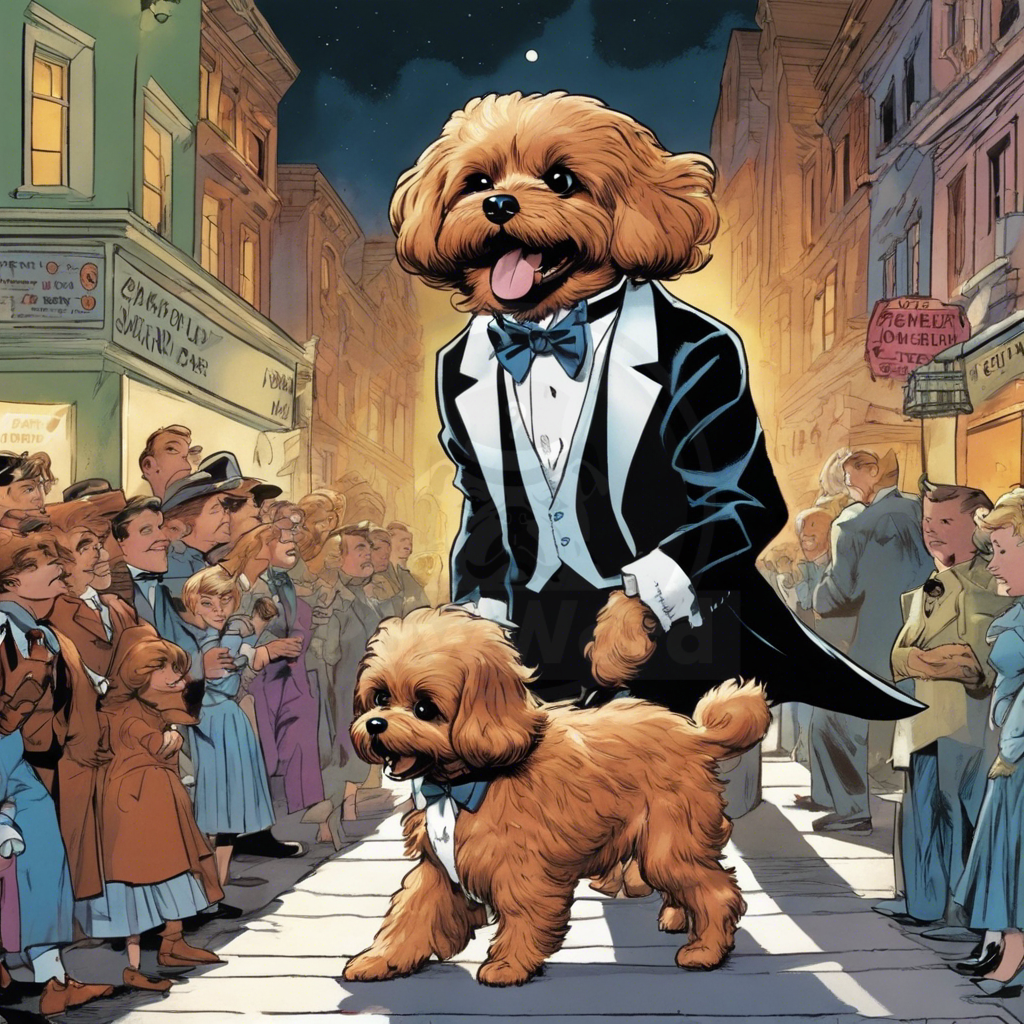 Midnight Tails: The Enchanted Adventures of Tucker, the Dark Apricot Cavapoo from Pawsburgh: A Tucker PawWord Story