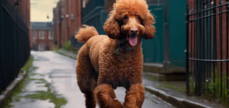 The Poodle with a Fiery Fur: A Tale of Tempests, Triumphs, and Tennis Balls in Pawsburg: A Blaze PawWord Story