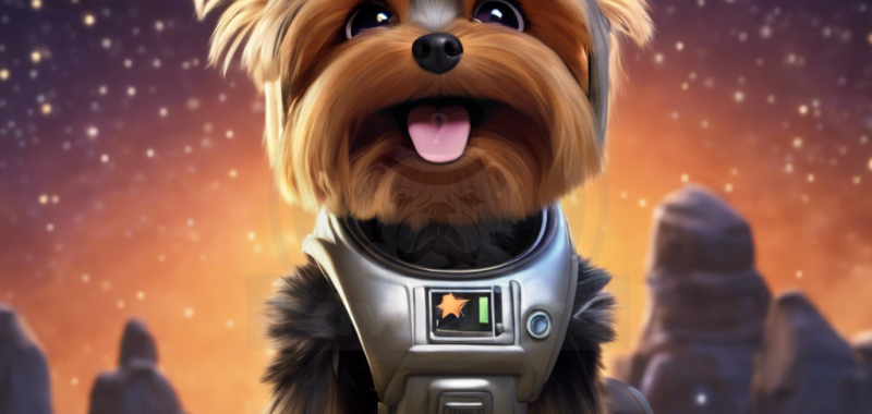 Sparky of Pawsburg: Yorkie by Day, Starship Captain by Night: A Sparkyy PawWord Story