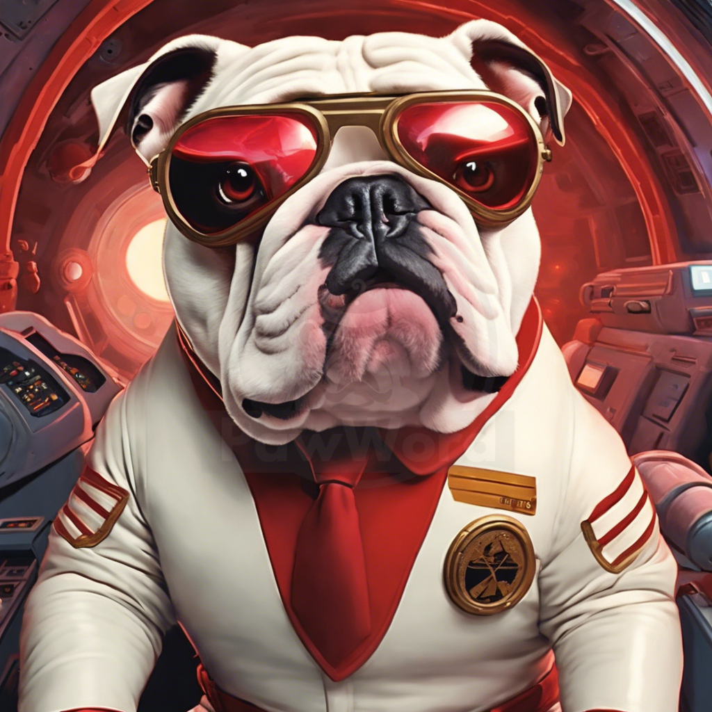 Bark to the Stars: The Pawsome Adventures of Captain Dolly Bulldog: A Dolly Bulldog PawWord Story