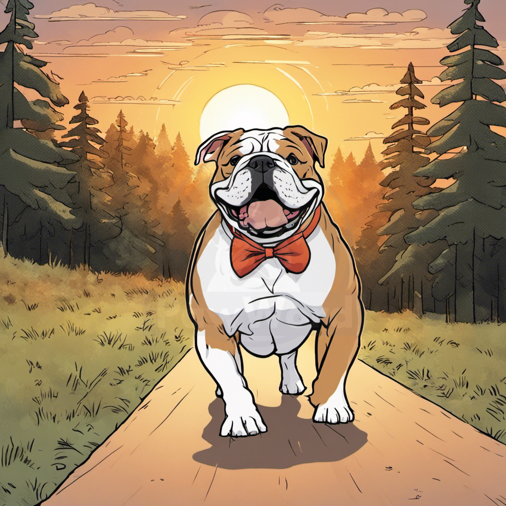 The Bulldog’s Tale: Racing Through Spencerville: A Gus PawWord Story