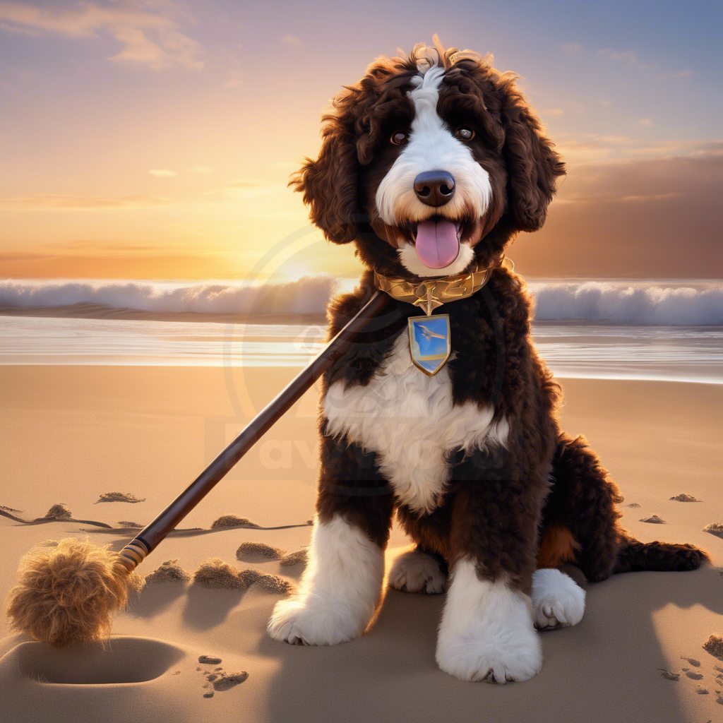 The Pawsome Triumph of Buddy the Bernedoodle: Conquering Pet Island and Uniting Pawsburgh: A Buddy PawWord Story