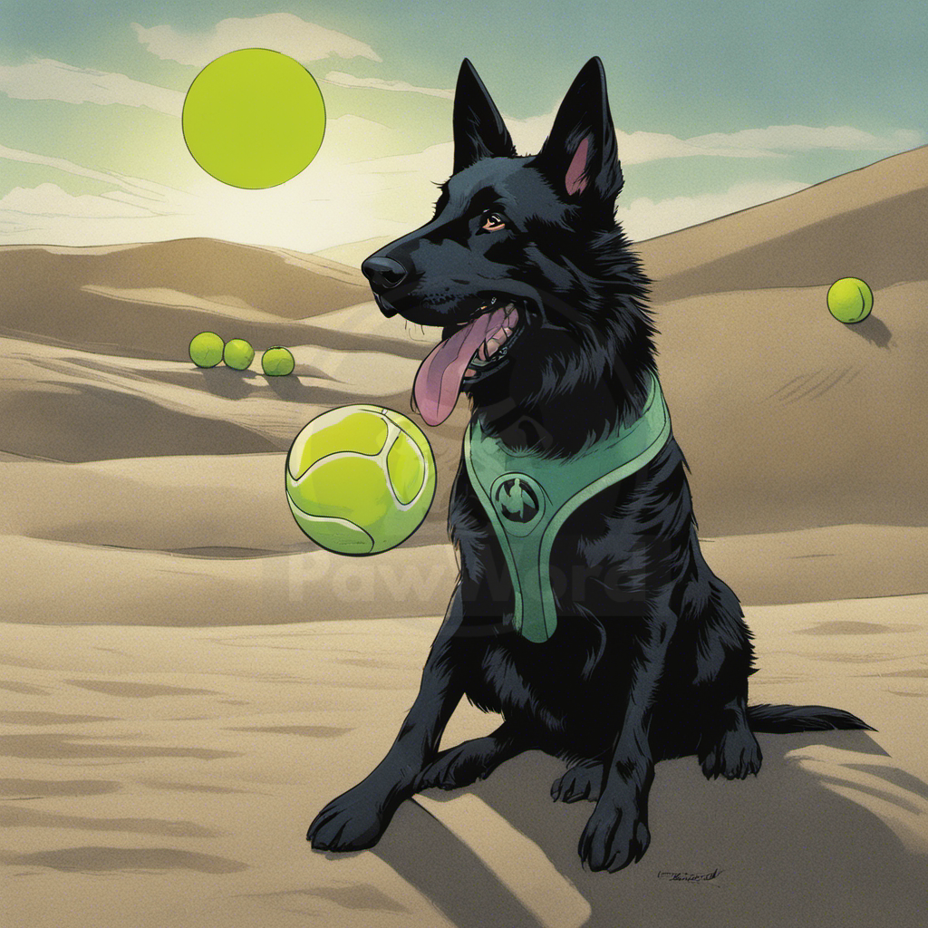 Canine Capers: The Neon Tennis Ball and the Hidden Treasure of Pawsburg: A Bear PawWord Story