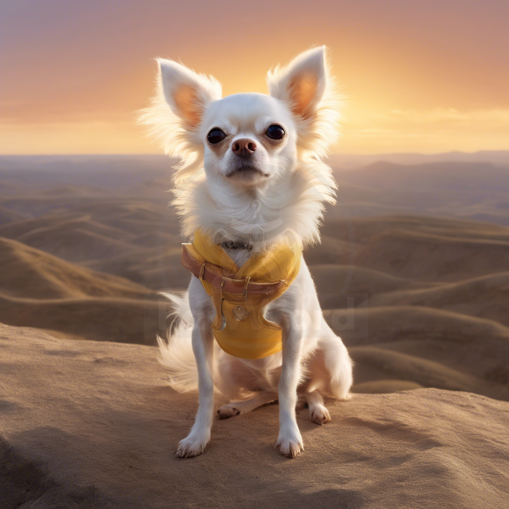 Feathers and Frivolity: The Legendary Quest of Herman Molasses, the Daring White Chihuahua: A Herman Molasses PawWord Story