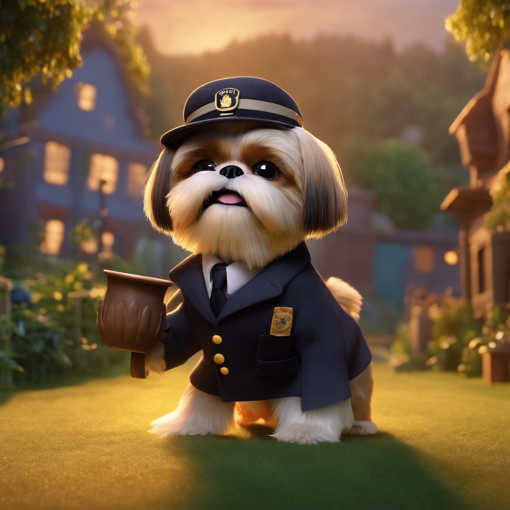 Sergeant Shih Tzu and the Case of the Stolen Chicken: A Pawsburgh Tale!: A Milo PawWord Story