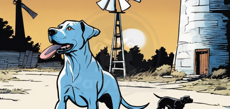 The Frisbee Fury: Mookie Blue Eyes’ Canine Crusade: A mookie Blue Eyes PawWord Story