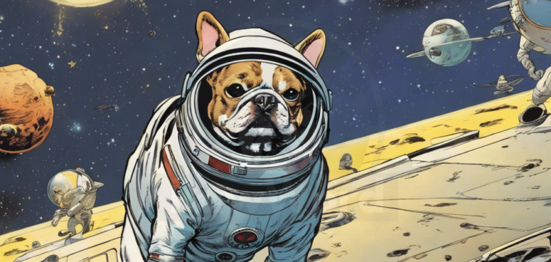 Interstellar Tails: The Canine Chronicles of Lilo, the Brindle-coated Astronaut: A Lilo PawWord Story