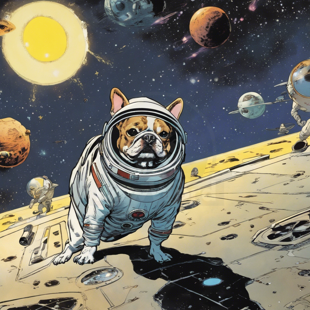 Interstellar Tails: The Canine Chronicles of Lilo, the Brindle-coated Astronaut: A Lilo PawWord Story