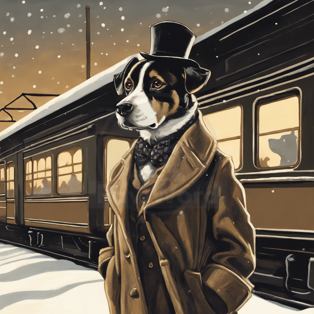 Christmas Capers on the Polar Pooch Express: A Dizzy PawWord Story