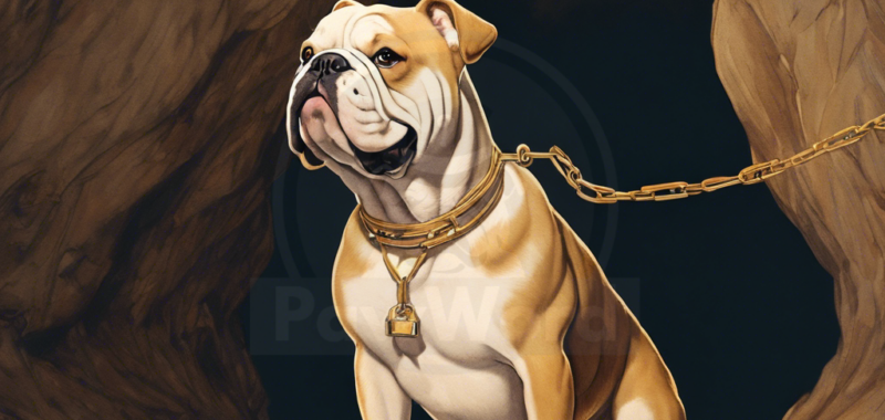 The Golden Leash of Bravery: A Tail of Pawsburg’s Peculiar Bulldog: A Wally Bear PawWord Story