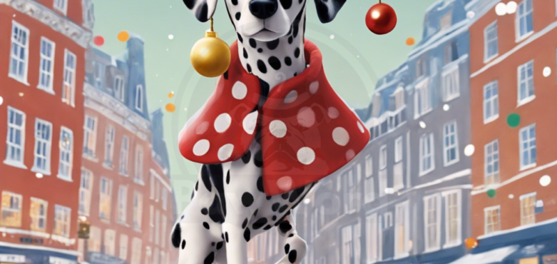 Jingle Bell Bark: A Dalmatian’s Tale of Paws, Bells, and Christmas Cheer: A Clara PawWord Story