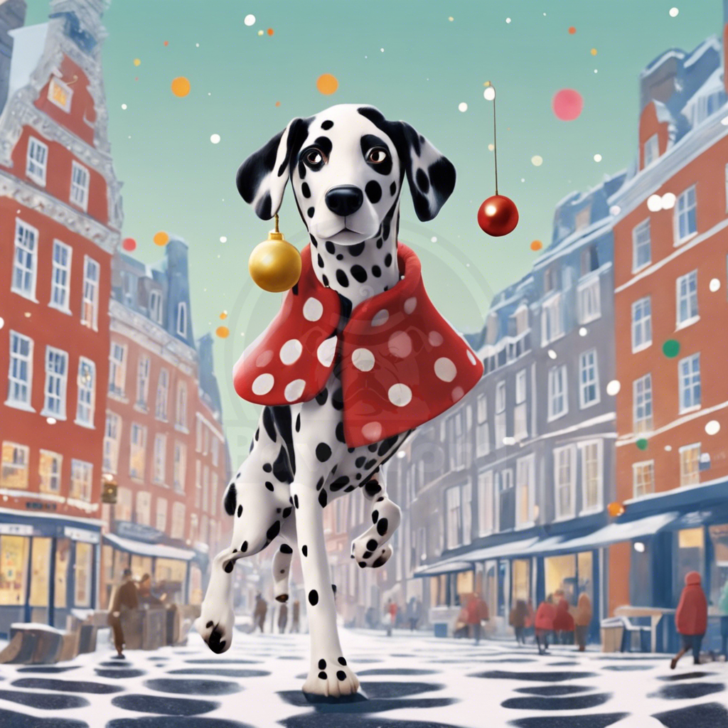 Jingle Bell Bark: A Dalmatian’s Tale of Paws, Bells, and Christmas Cheer: A Clara PawWord Story