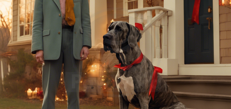 Toby the Great Dane: Unleashing Christmas Spirit on the Grinch of Pawsburg: A toby PawWord Story