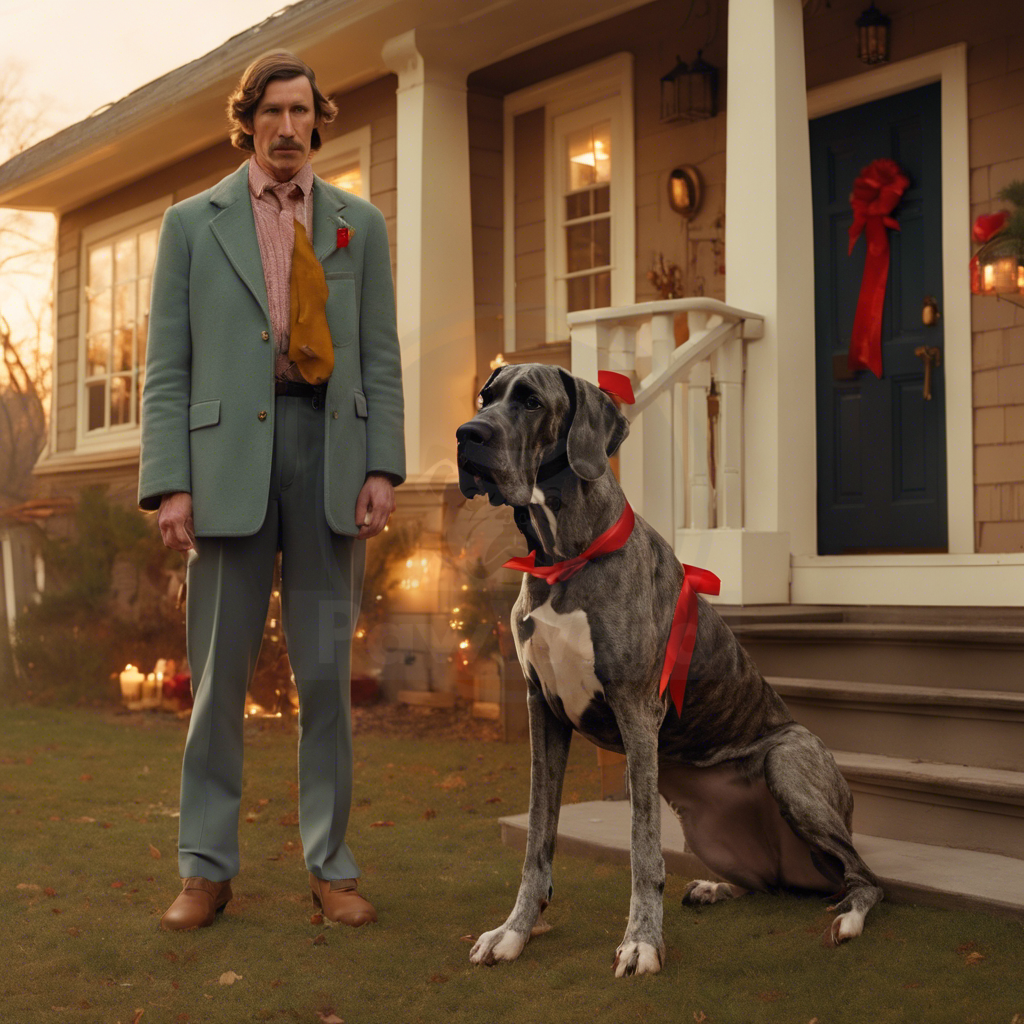 Toby the Great Dane: Unleashing Christmas Spirit on the Grinch of Pawsburg: A toby PawWord Story