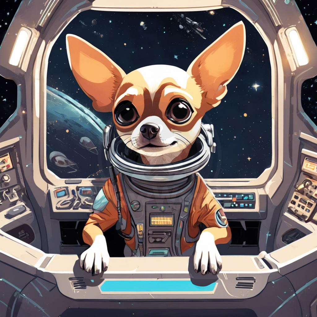 Barking in the Cosmos: Captain Chico’s Cosmic Canine Capers: A Chico PawWord Story