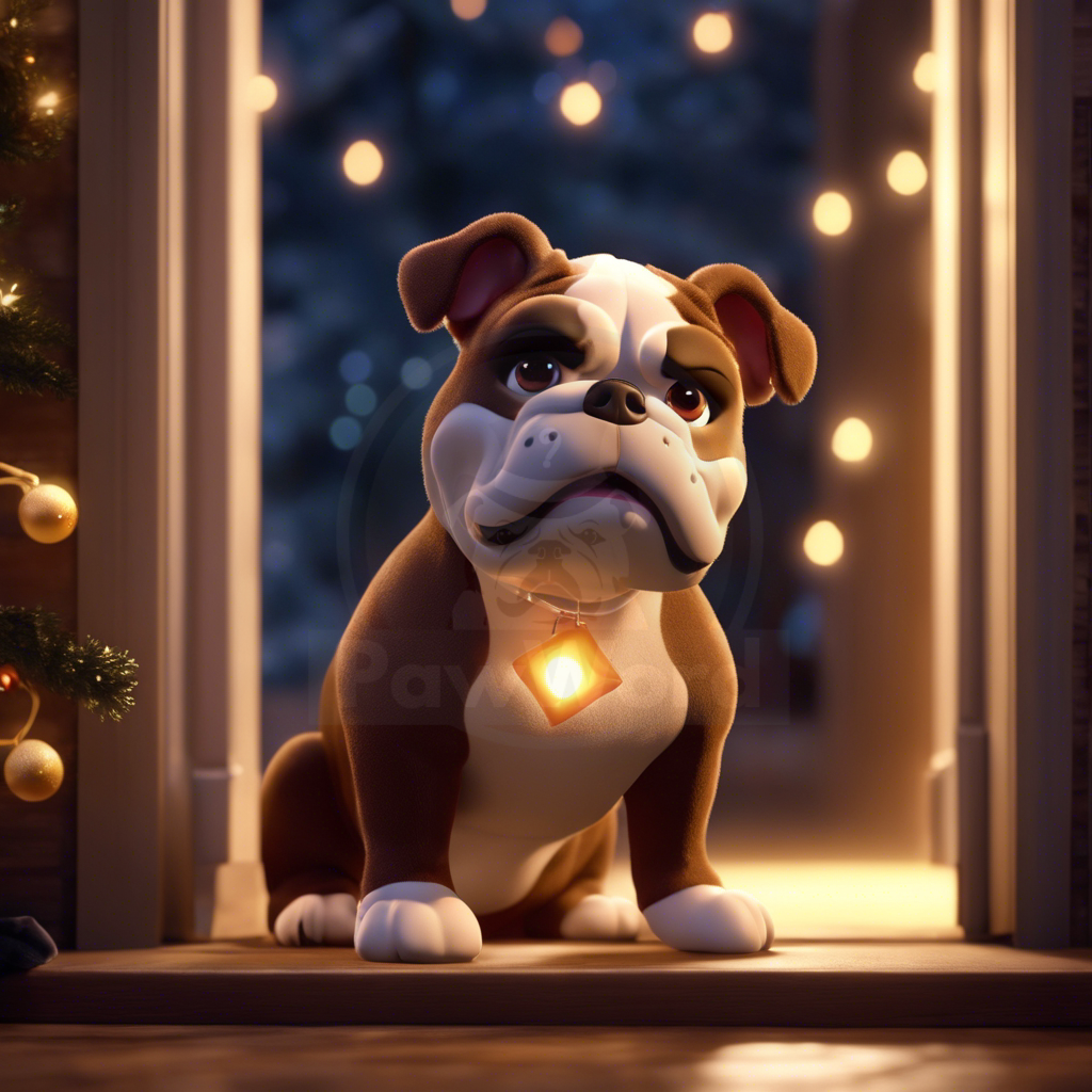 The Whimsical Tale of Rose and the Nutcracker Pup: A Bulldog’s Christmas Eve Escapade: A rose PawWord Story