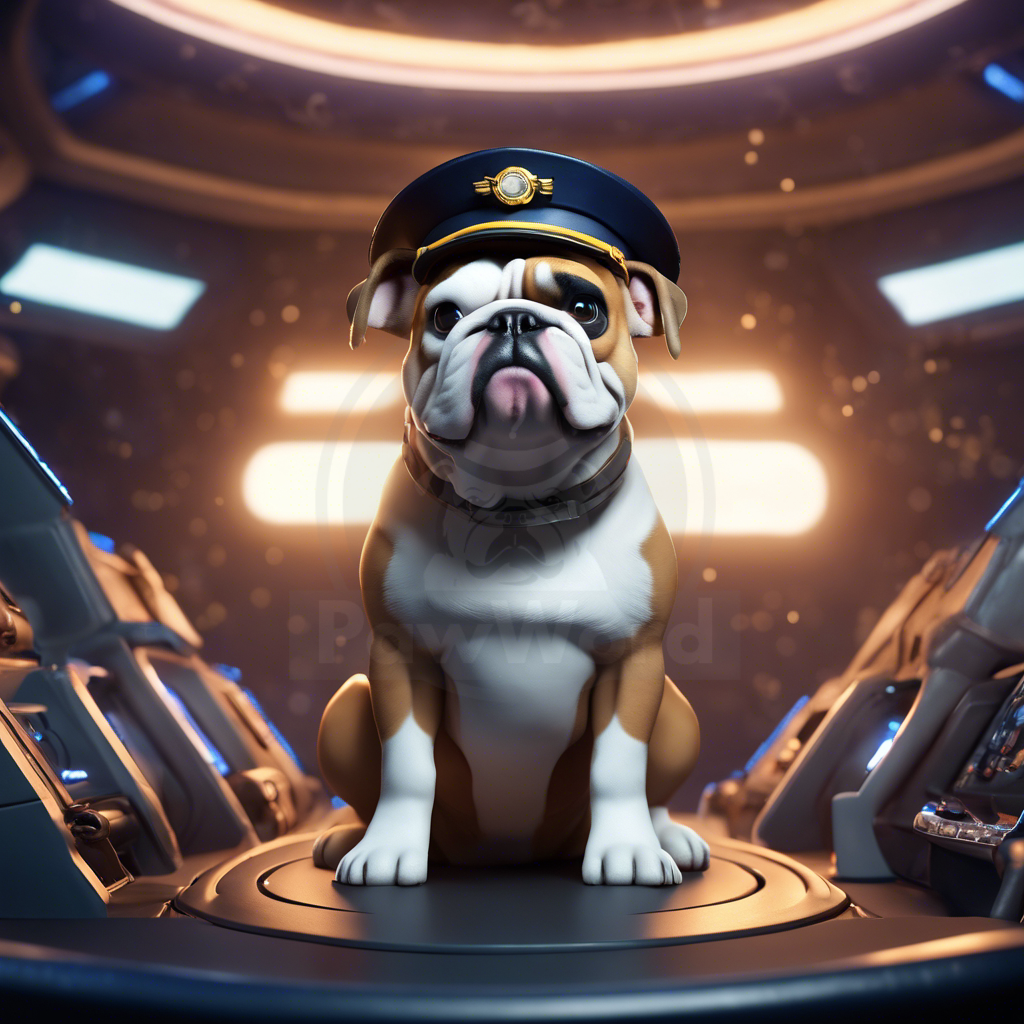 The Gastronomic Gallantry of Captain Tiny and the Bone Enterprise: A Tale of Canine Courage and Cosmic Cuisine: A Tiny PawWord Story