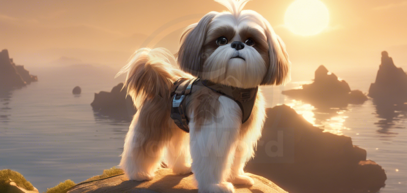 Tales of Tails: A Shih Tzu’s Island Misadventure: A Gizmo PawWord Story