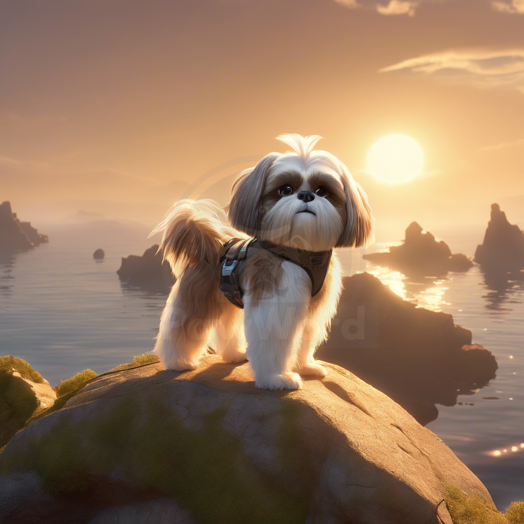 Tales of Tails: A Shih Tzu’s Island Misadventure: A Gizmo PawWord Story