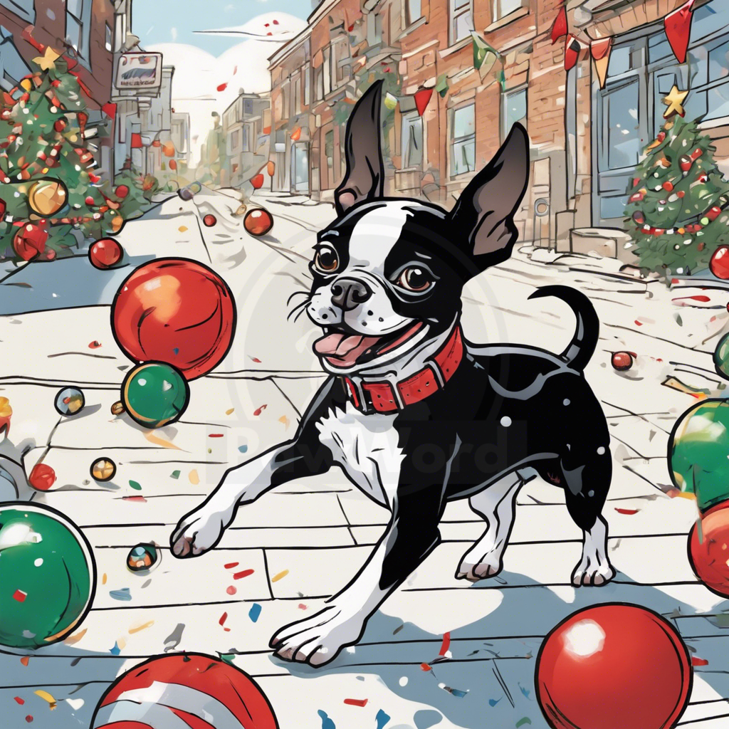 Maxie the Miracle-Working Boston Terrier: Unleashing Christmas Spirit on Woof Street: A Maxie PawWord Story